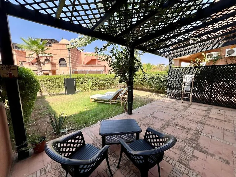 Bel Rez-De-Jardin Atlas Golf, Piscine Et Parc-Jeux Marrakesh Marokko
