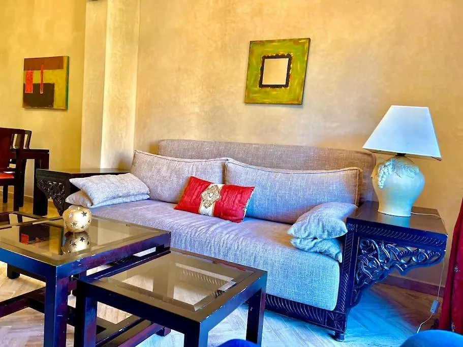Appartement Bel Rez-De-Jardin Atlas Golf, Piscine Et Parc-Jeux Marrakesh Marokko