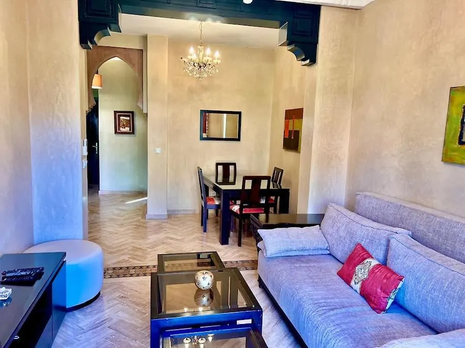 Appartement Bel Rez-De-Jardin Atlas Golf, Piscine Et Parc-Jeux Marrakesh