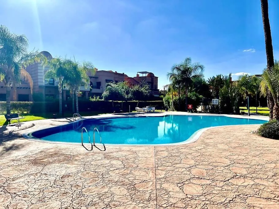 Appartement Bel Rez-De-Jardin Atlas Golf, Piscine Et Parc-Jeux Marrakesh