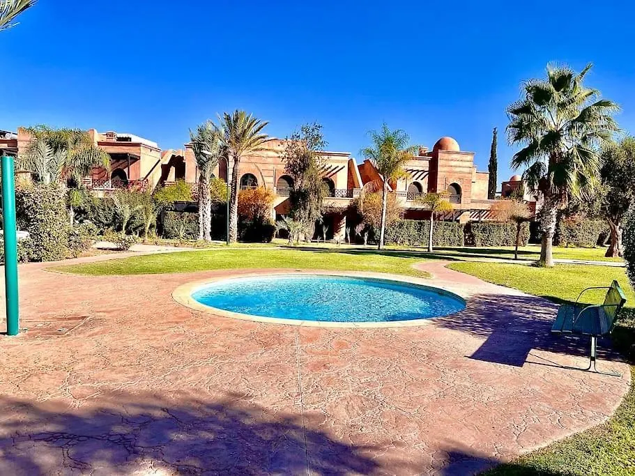 Bel Rez-De-Jardin Atlas Golf, Piscine Et Parc-Jeux Marrakesh Appartement